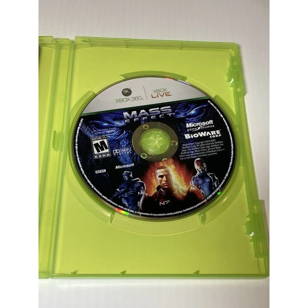 Mass Effect (Microsoft Xbox 360, 2007) Video Game